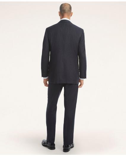 Madison Fit Wool Pinstripe 1818 Suit, image 2