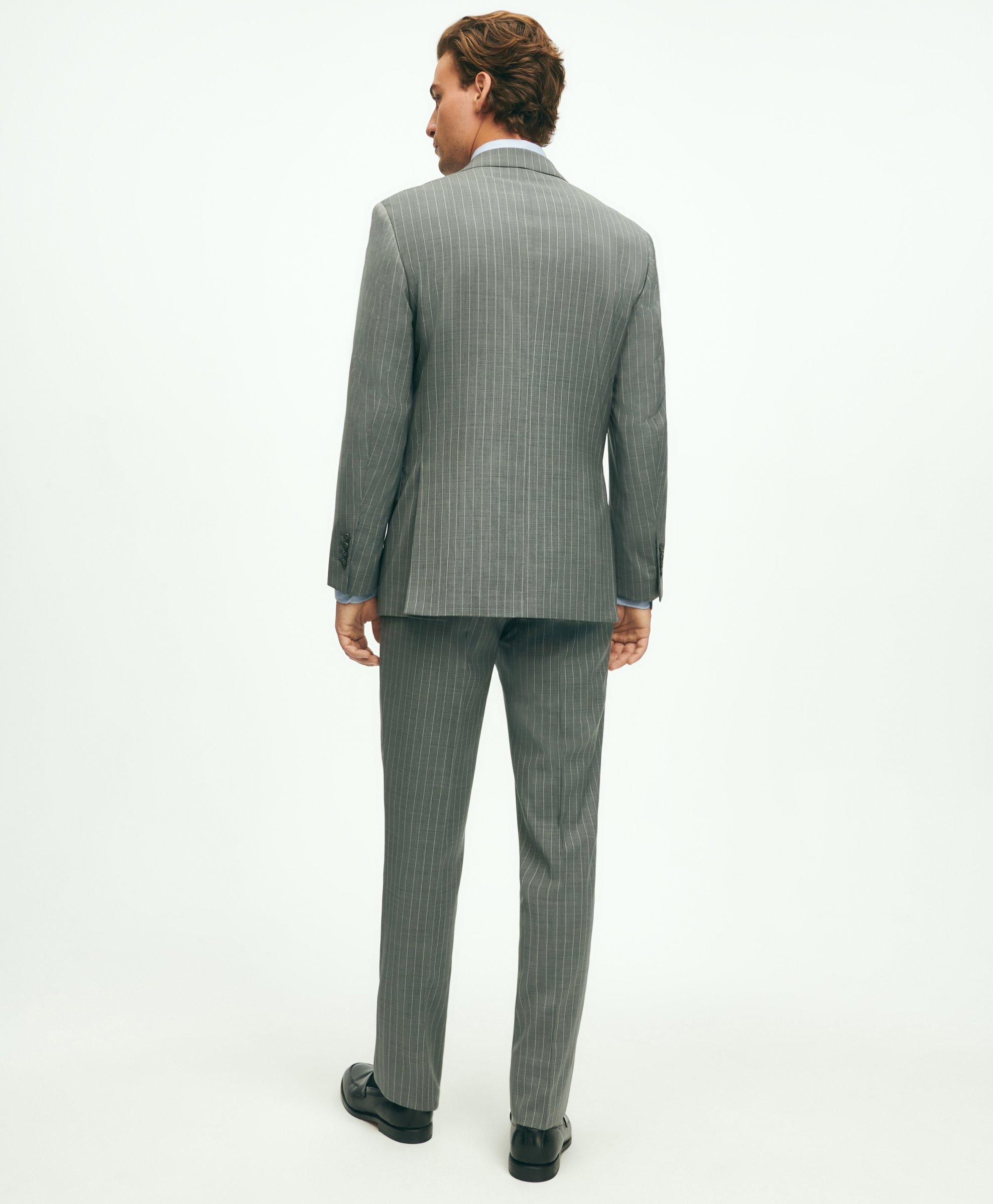 Grey Pinstripe Suit