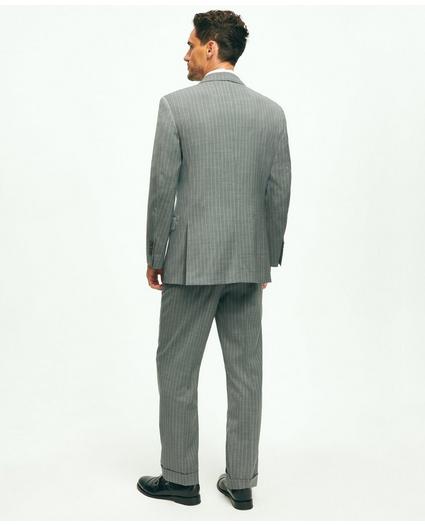 Madison Fit Wool Pinstripe 1818 Suit, image 2