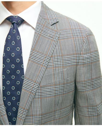 Regent Fit Wool Check Suit Jacket, image 2