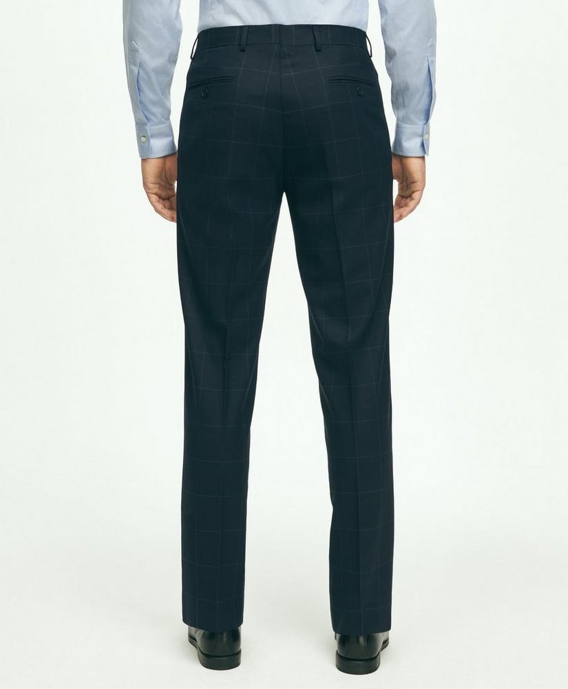 Brooks Brothers Explorer Collection Regent Fit Merino Wool Windowpane Suit Pants, image 2