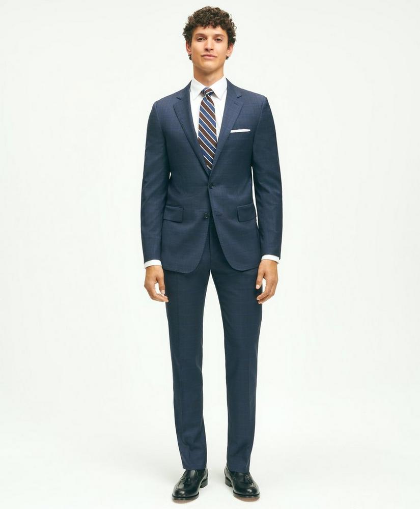 Classic Fit Wool Checked 1818 Suit, image 1