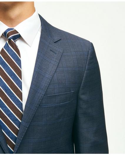 Classic Fit Wool Checked 1818 Suit, image 2