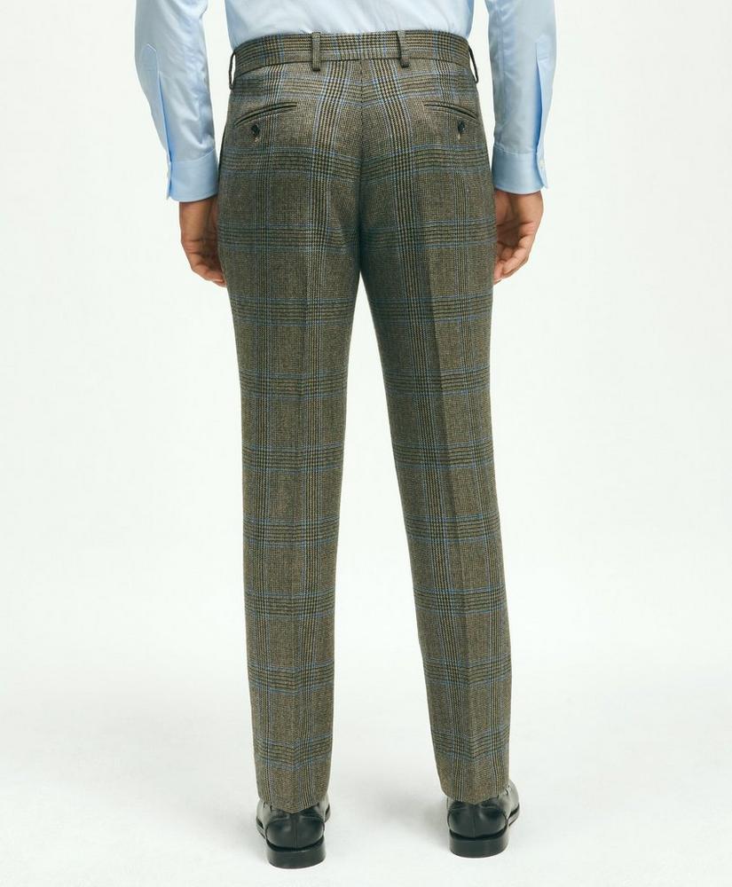 Slim Fit Wool Twill Prince Of Wales Suit Pants, image 3