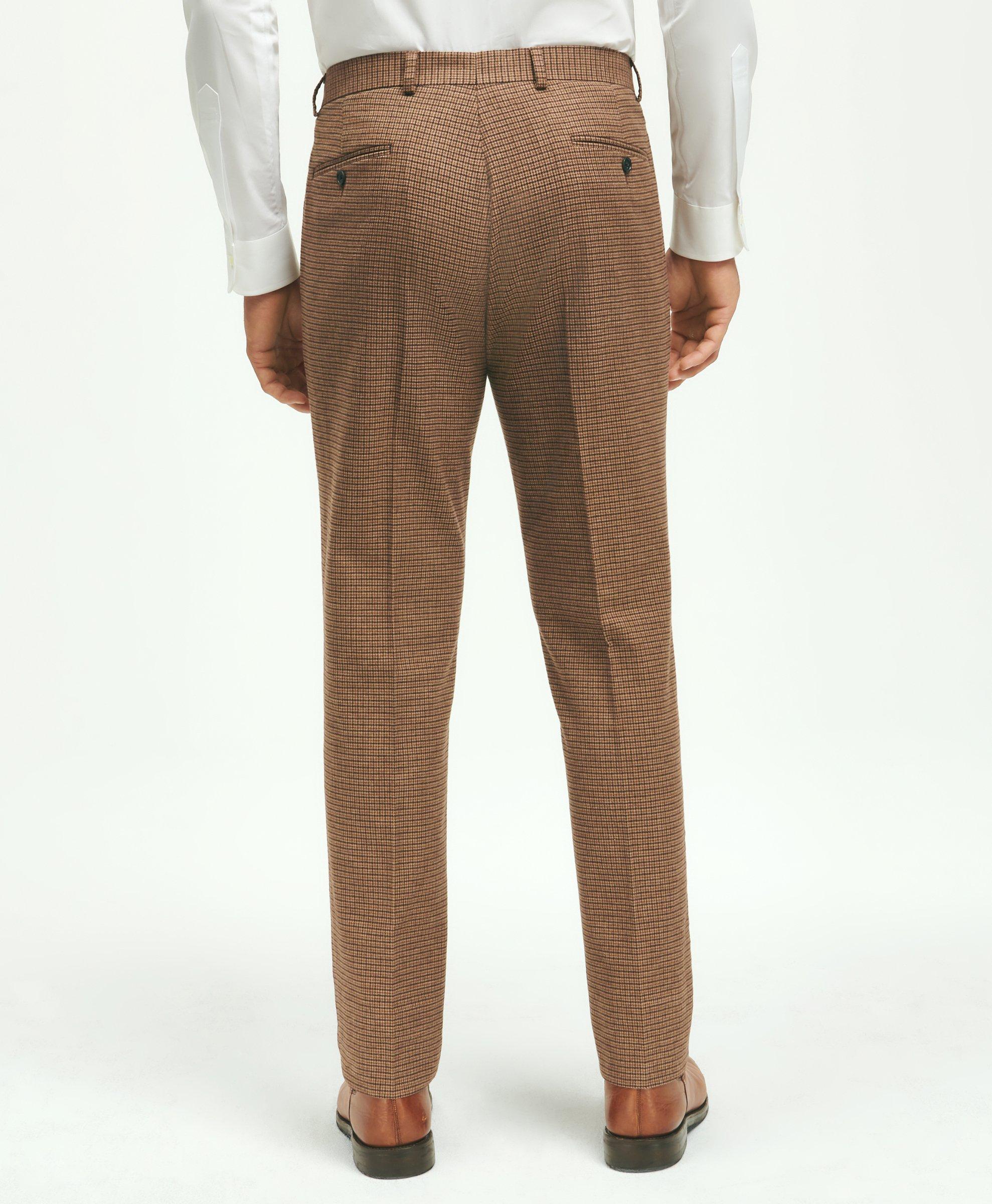 Mark heathered check pant Tapered fit