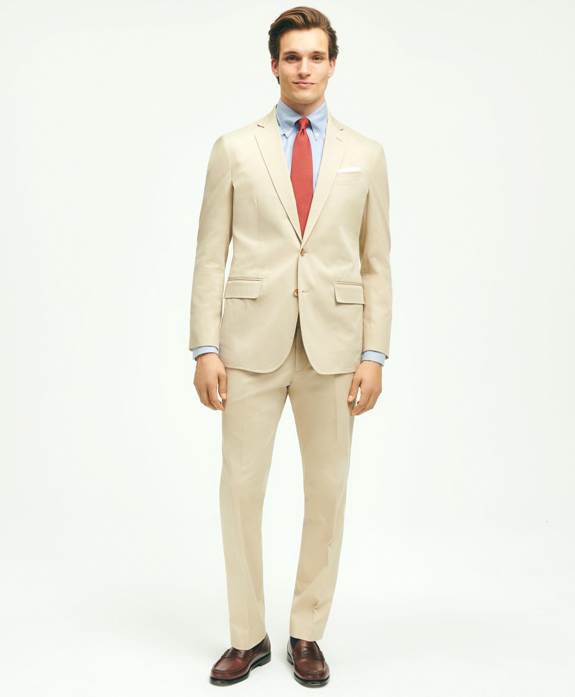 Classic Fit Cotton Stretch Suit Jacket