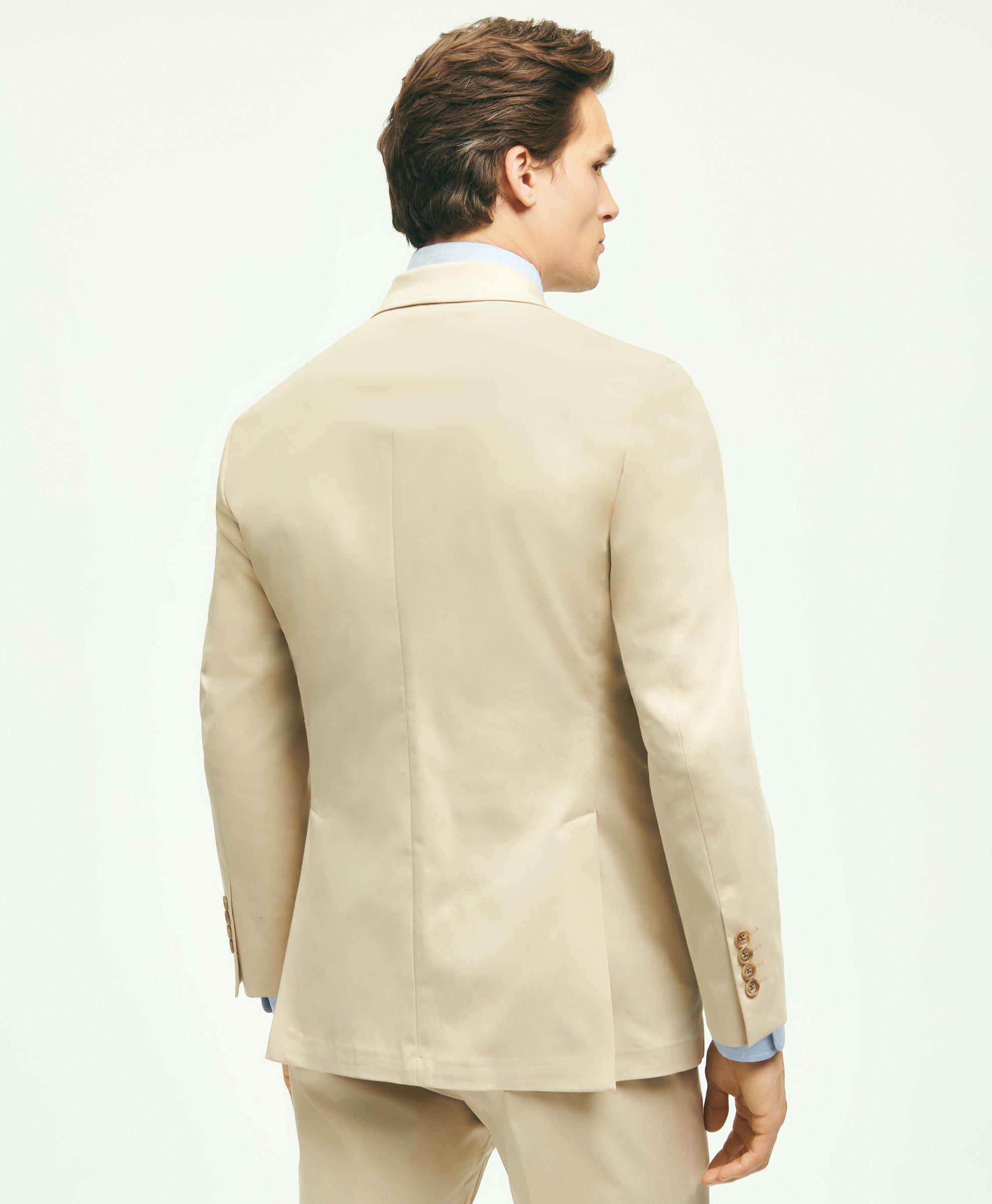 Classic Fit Cotton Stretch Suit Jacket