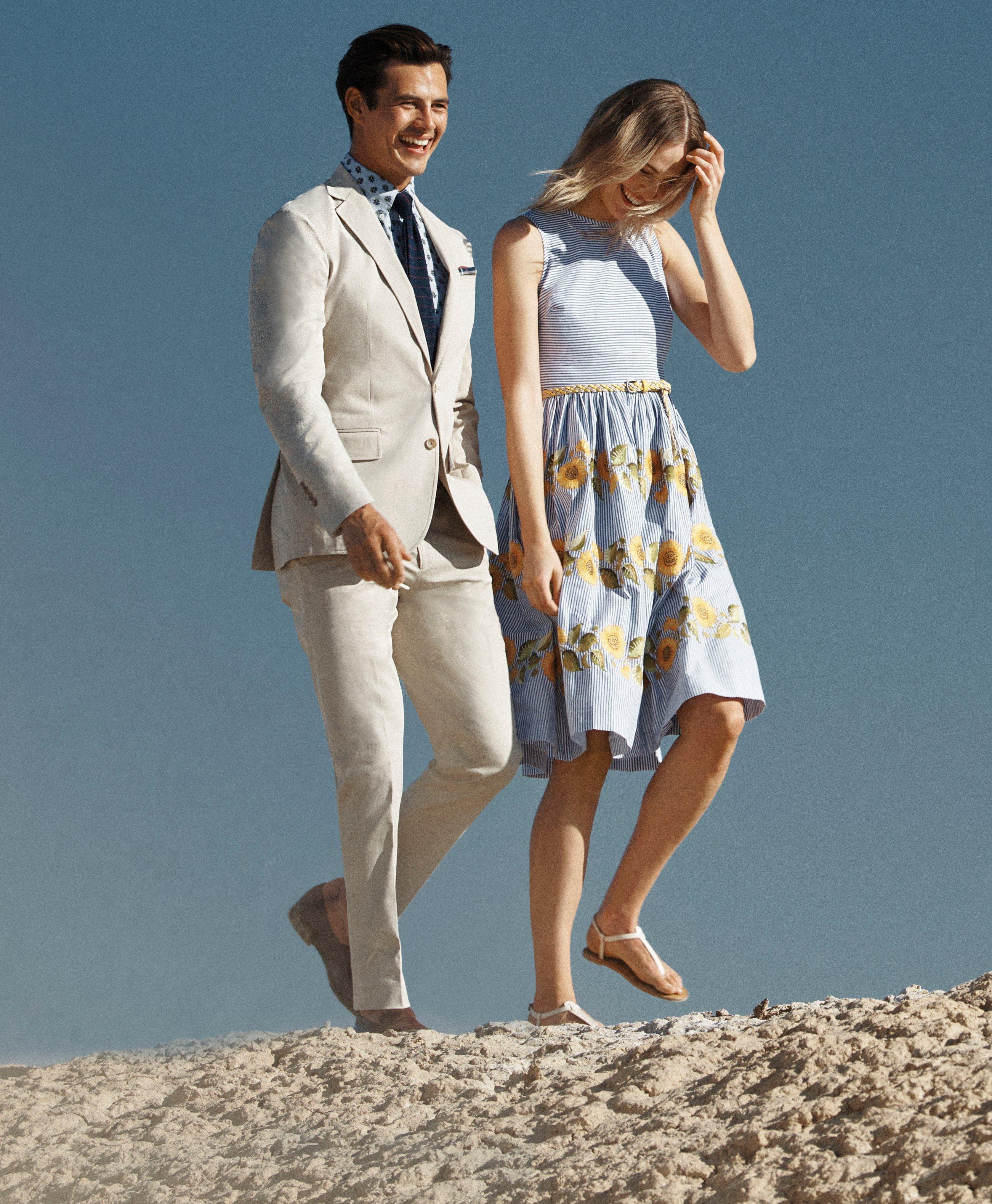 Stretch cotton suit store