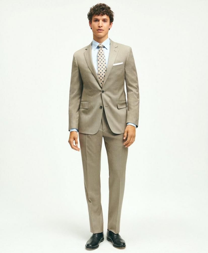 Classic Fit Wool Pinstripe 1818 Suit, image 1