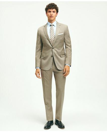 Classic Fit Wool Pinstripe 1818 Suit, image 1