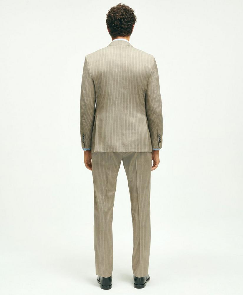 Classic Fit Wool Pinstripe 1818 Suit, image 3