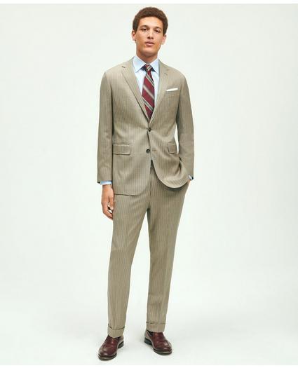 Slim Fit Wool Pinstripe 1818 Suit, image 1