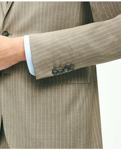 Slim Fit Wool Pinstripe 1818 Suit, image 5