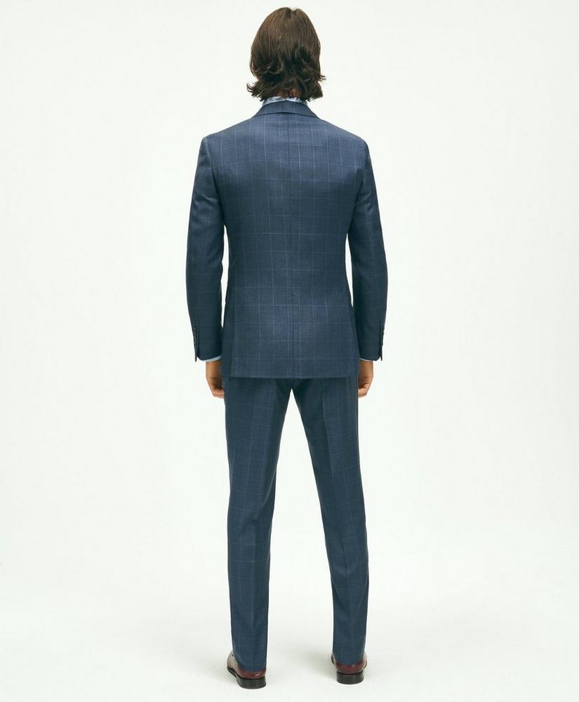 Slim Fit Wool Windowpane 1818 Suit, image 2