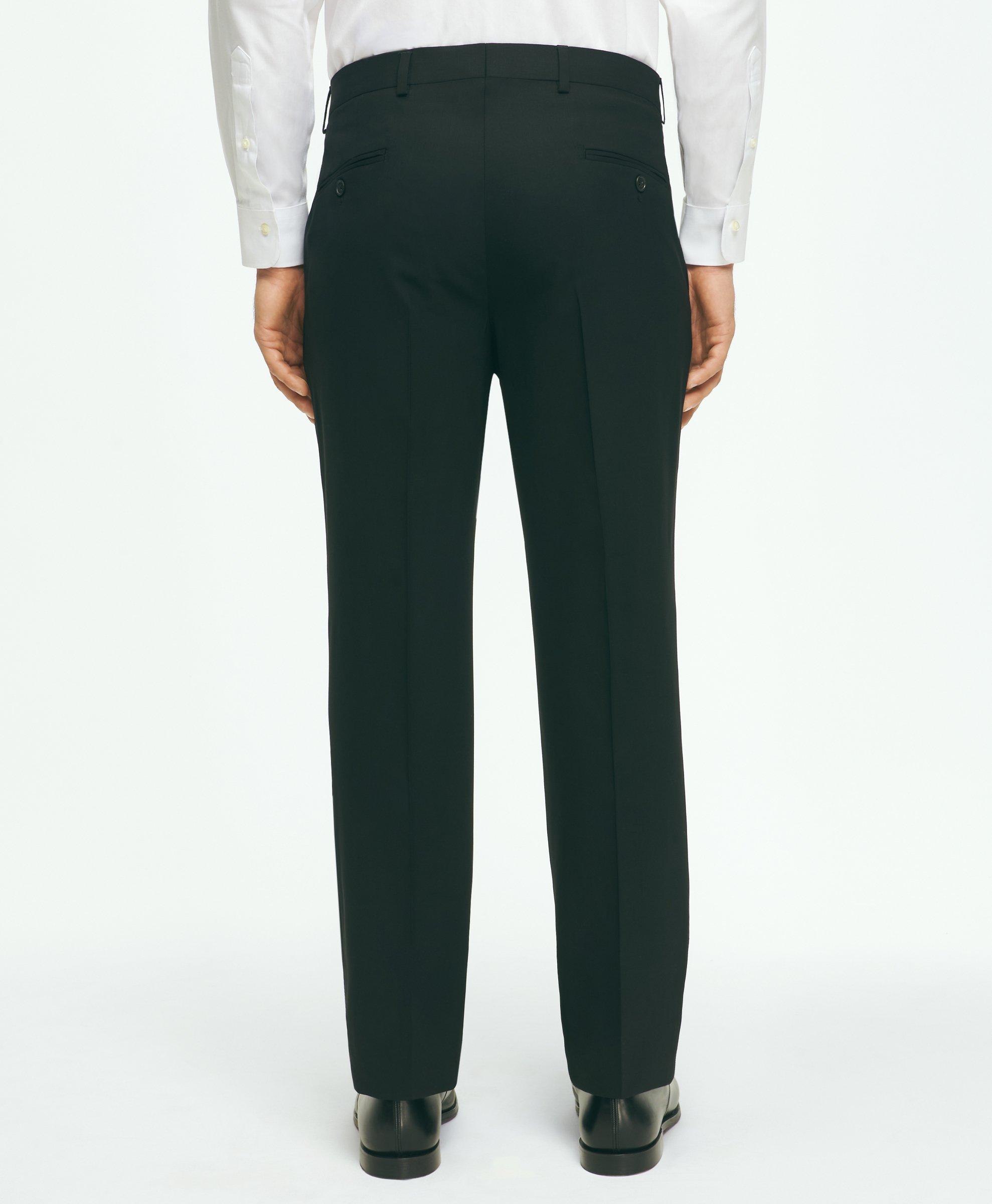 Slim Wool Suit Pant