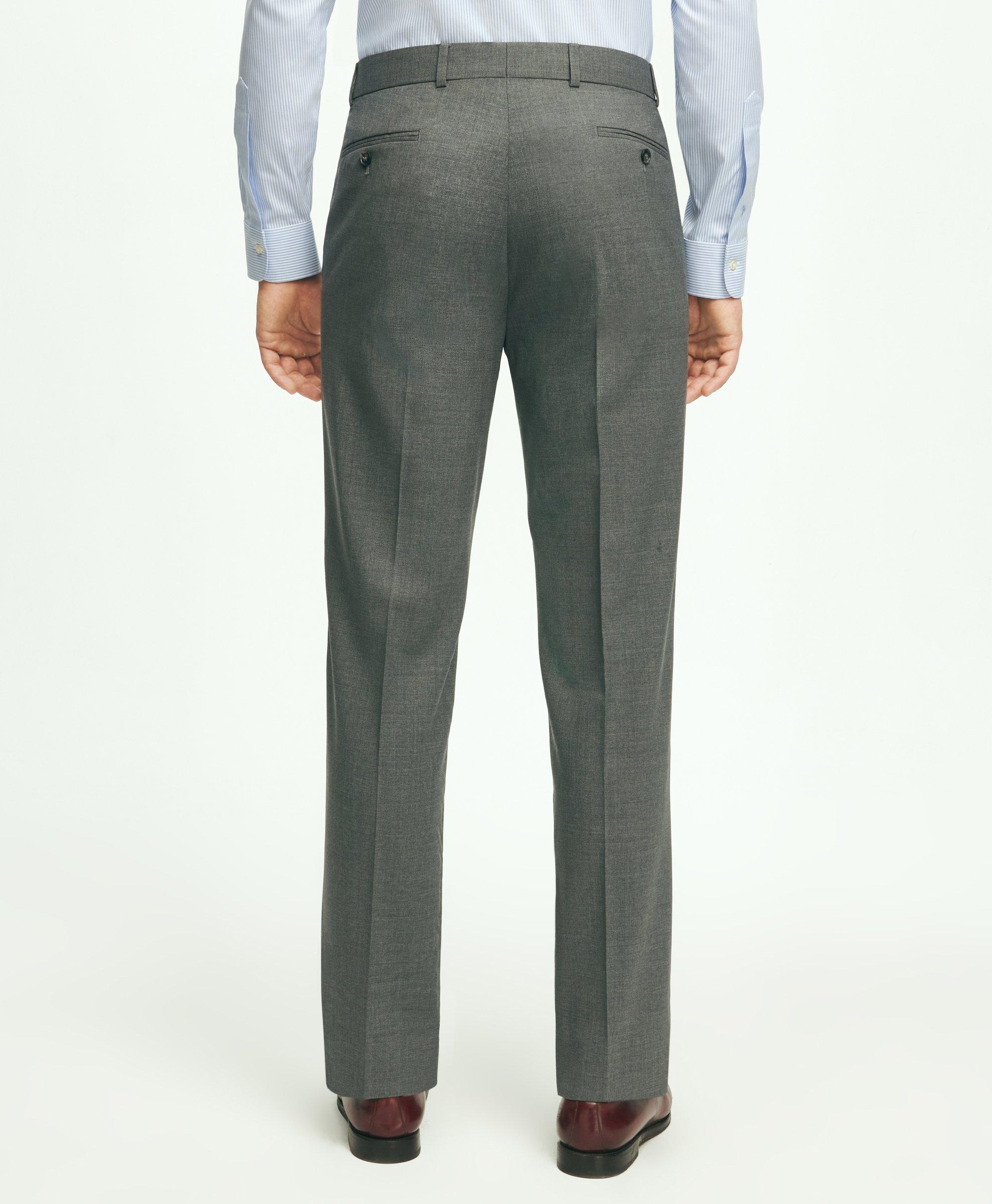 Brooks Brothers Explorer Collection Classic Fit Wool Suit Pants