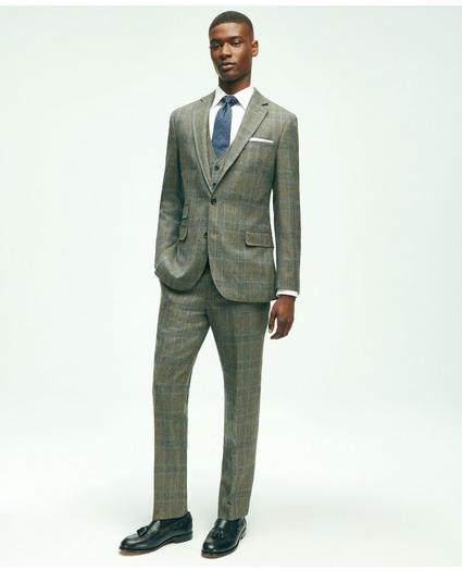 Slim Fit Wool Twill Prince of Wales Suit Jacket, image 3