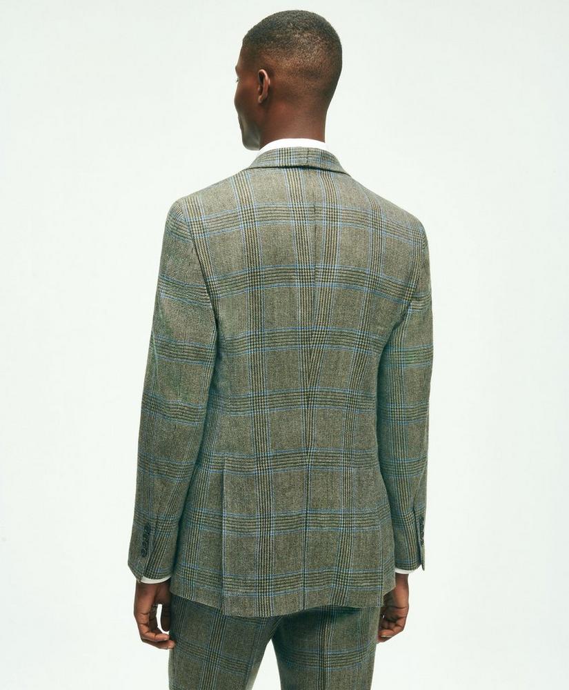 Slim Fit Wool Twill Prince of Wales Suit Jacket, image 4