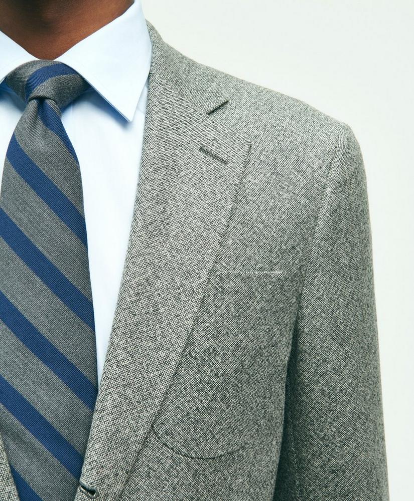 Slim Fit Wool Tweed Patch Pocket Suit Jacket, image 4