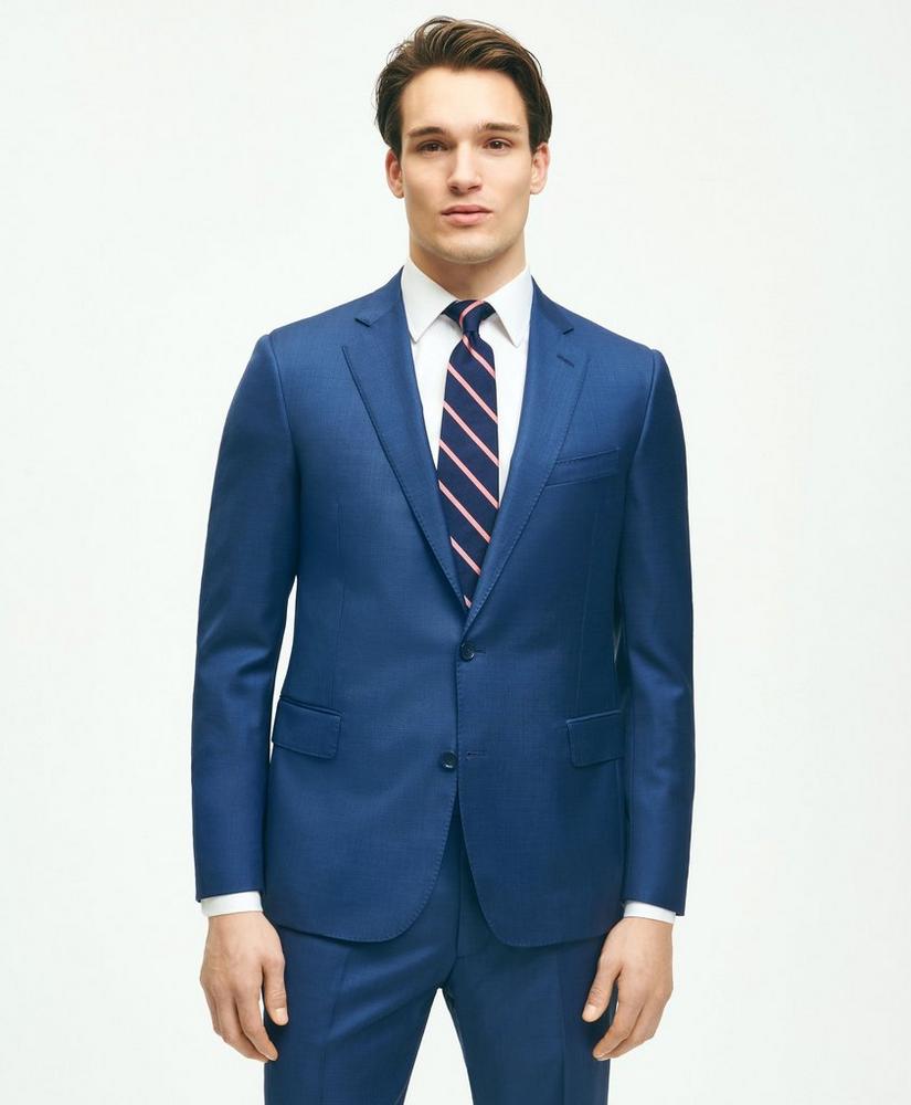 Classic Fit Wool Sharkskin 1818 Suit, image 2