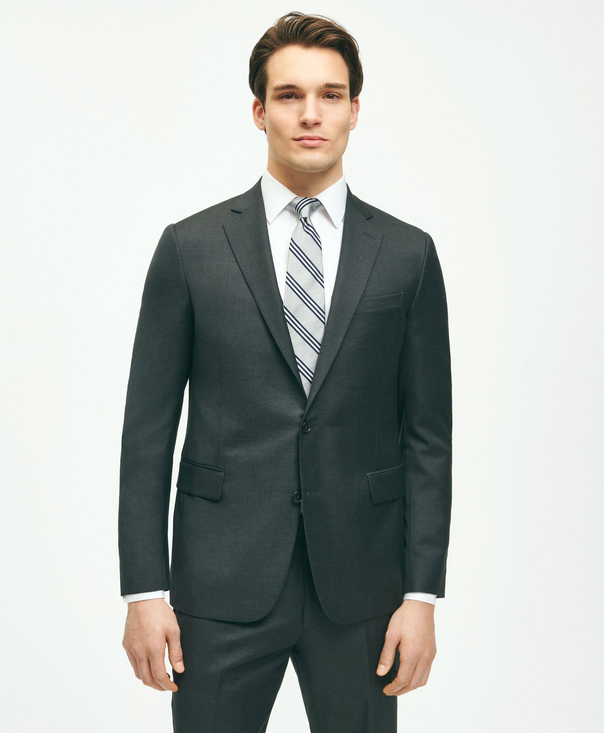 Classic Fit Wool Tic 1818 Suit