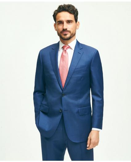 Traditional Fit Wool Sharkskin 1818 Suit, image 1