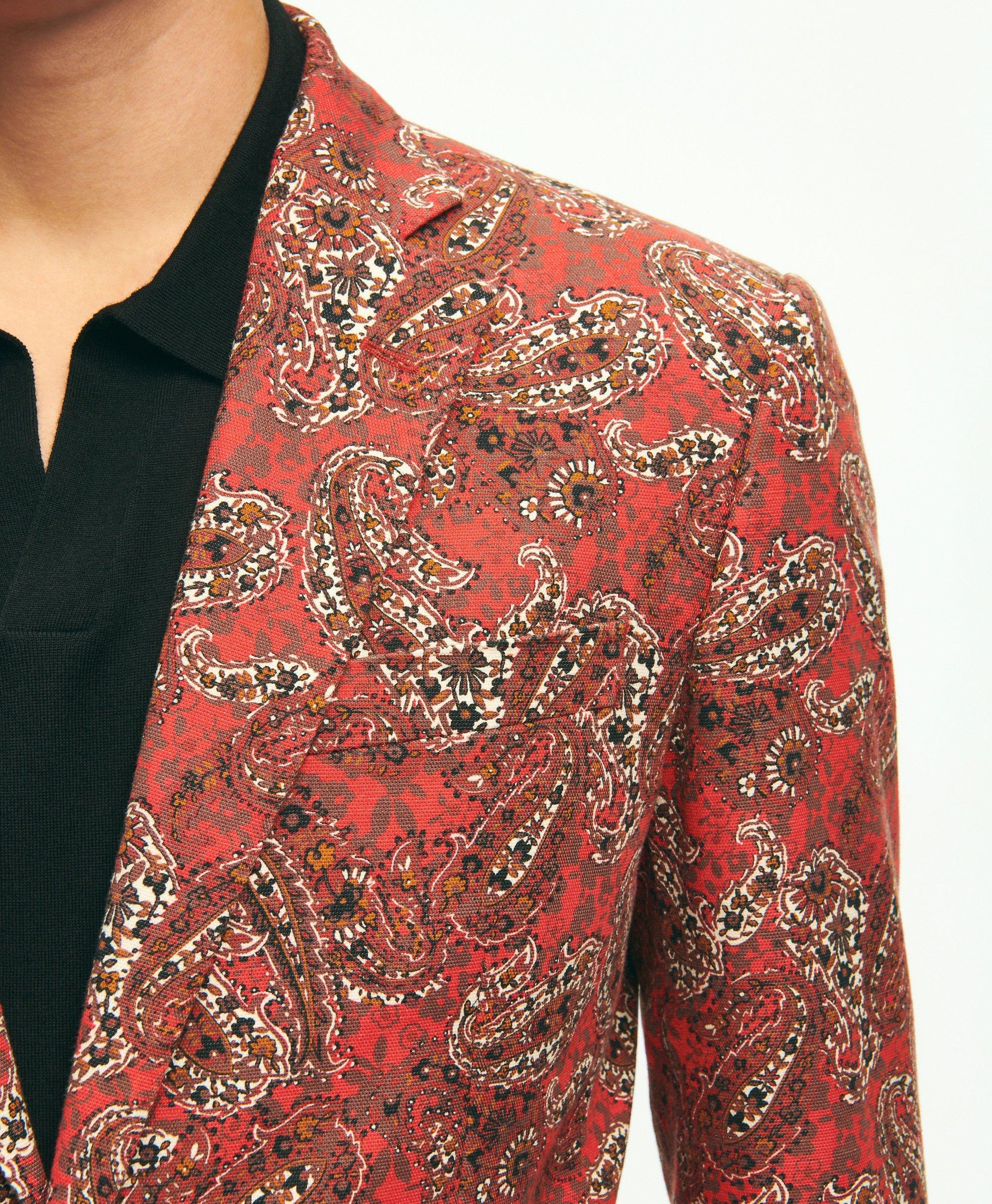 Cotton and Silk-Blend Suit Jacket