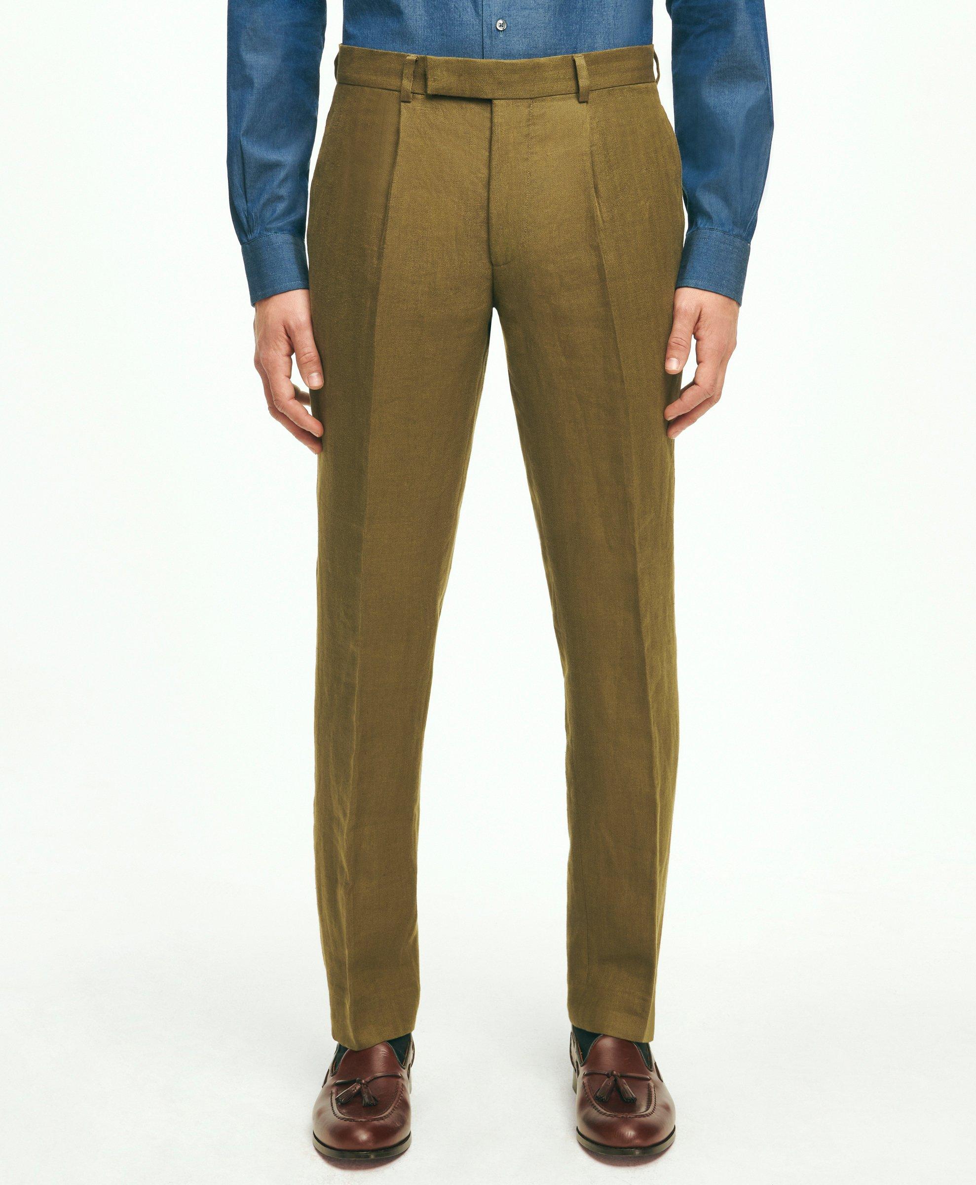 Linen Tapered Fit Trouser