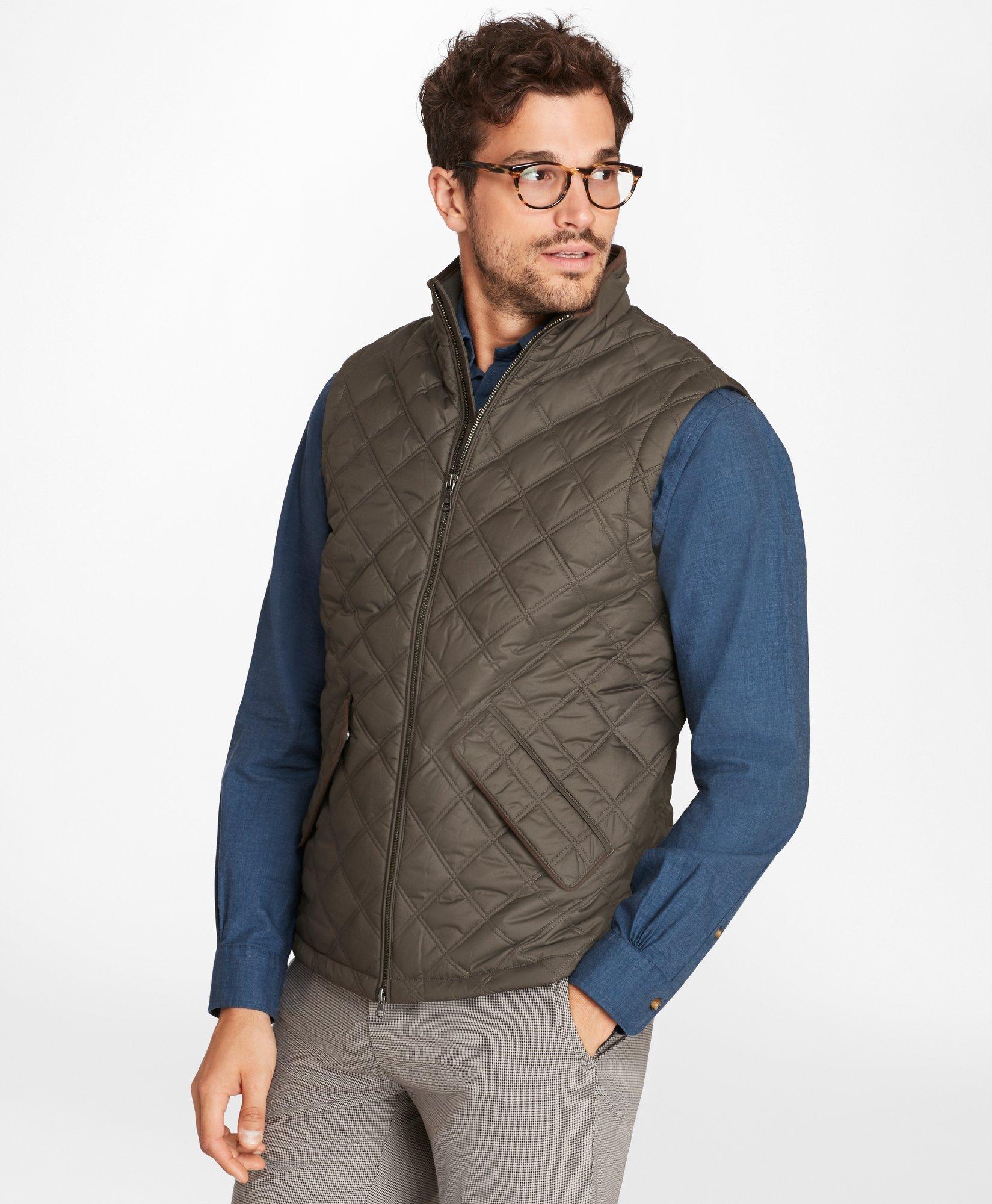 Brooks Brothers - Men's Quilted Vest – Threadfellows