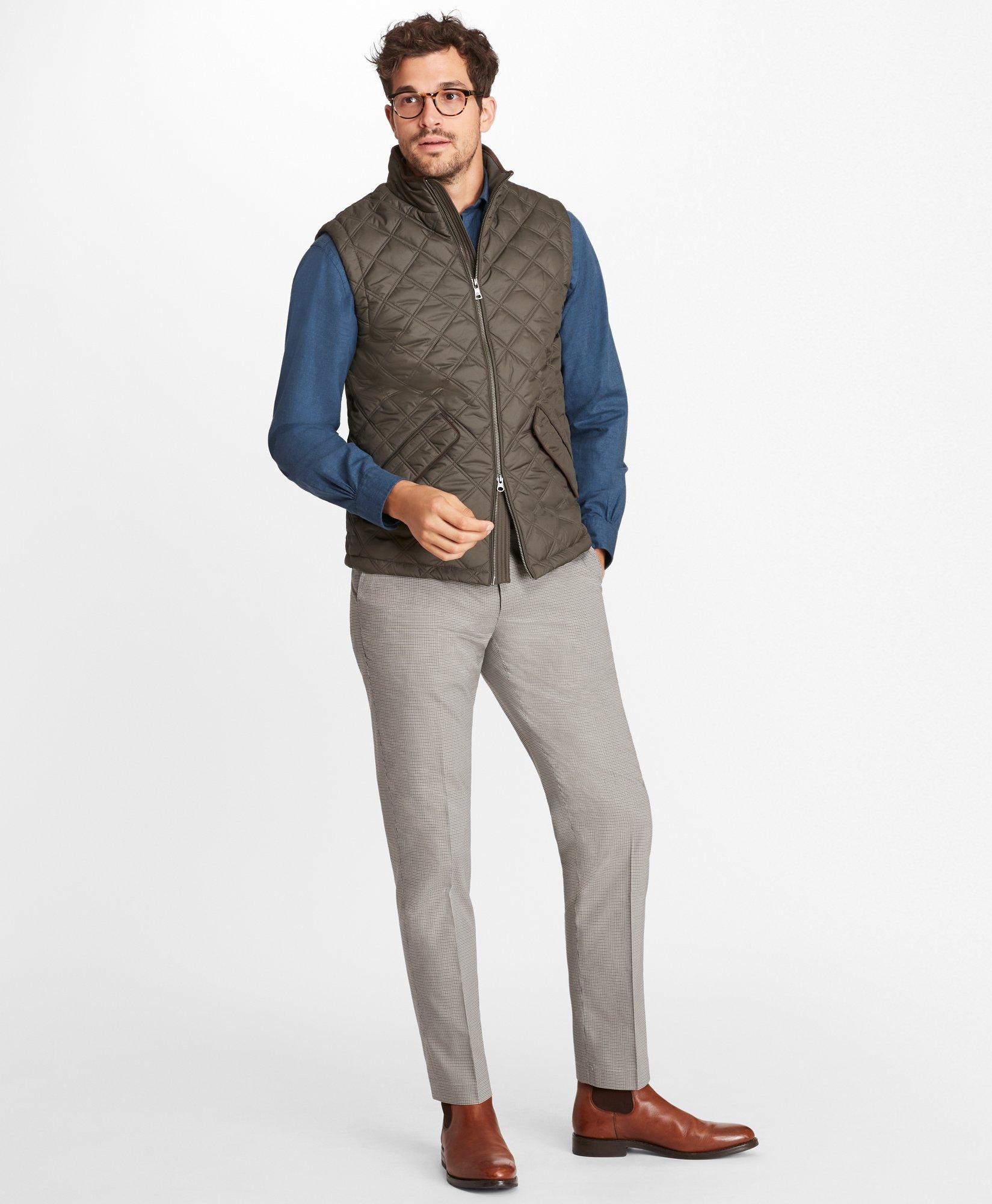 brooks brothers vest jacket