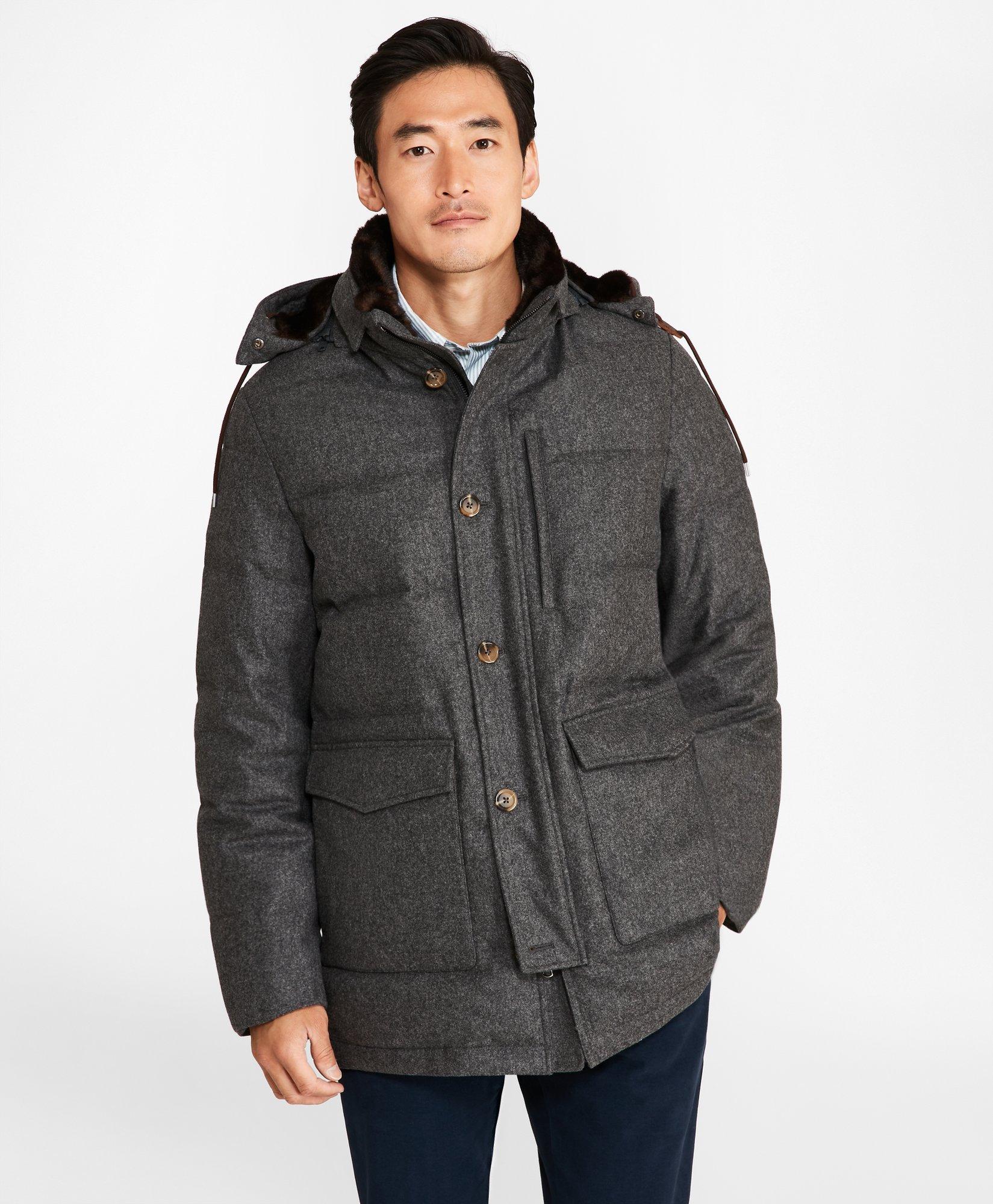 brooks brothers down parka