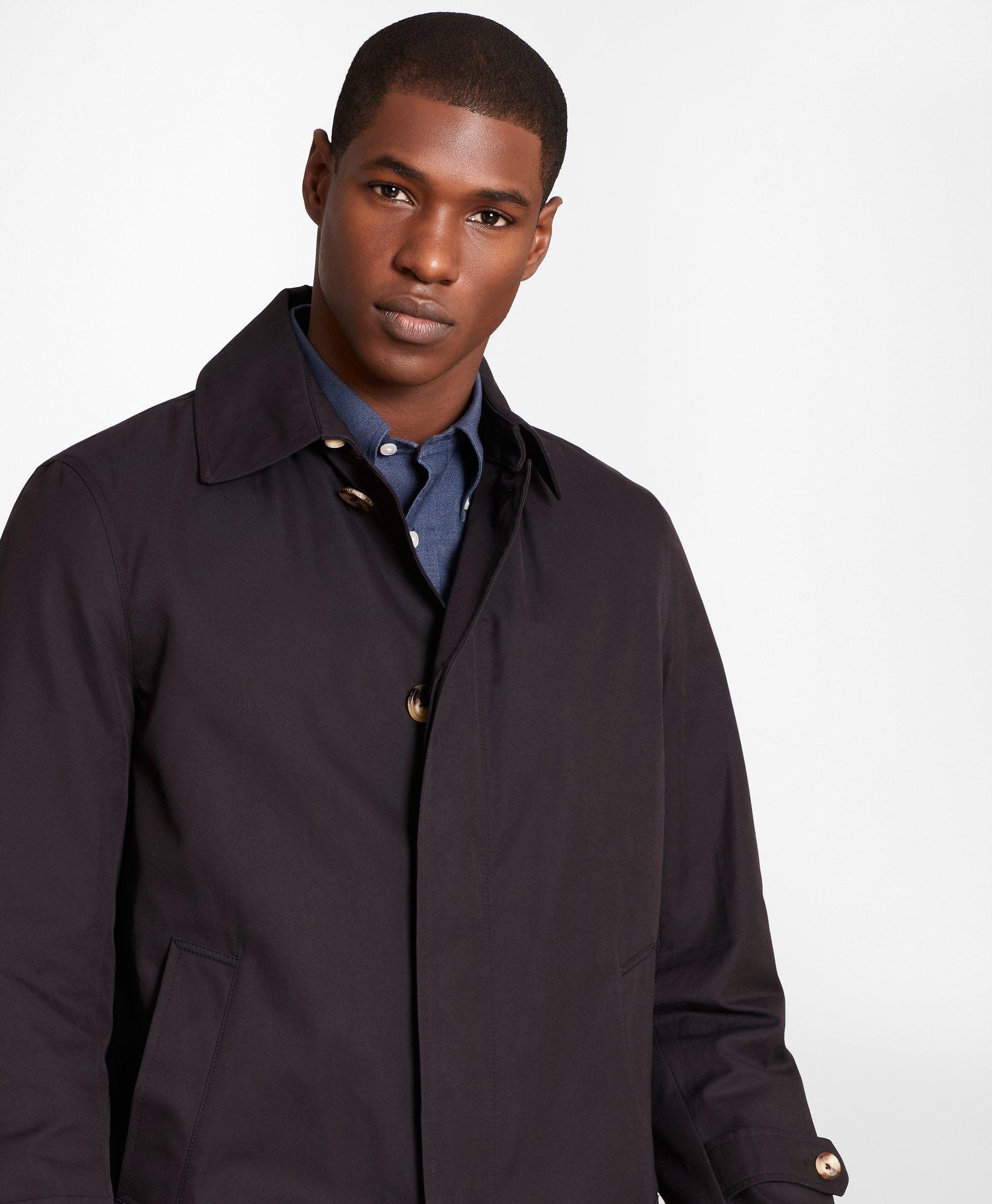 Brooks brothers trench coat mens best sale