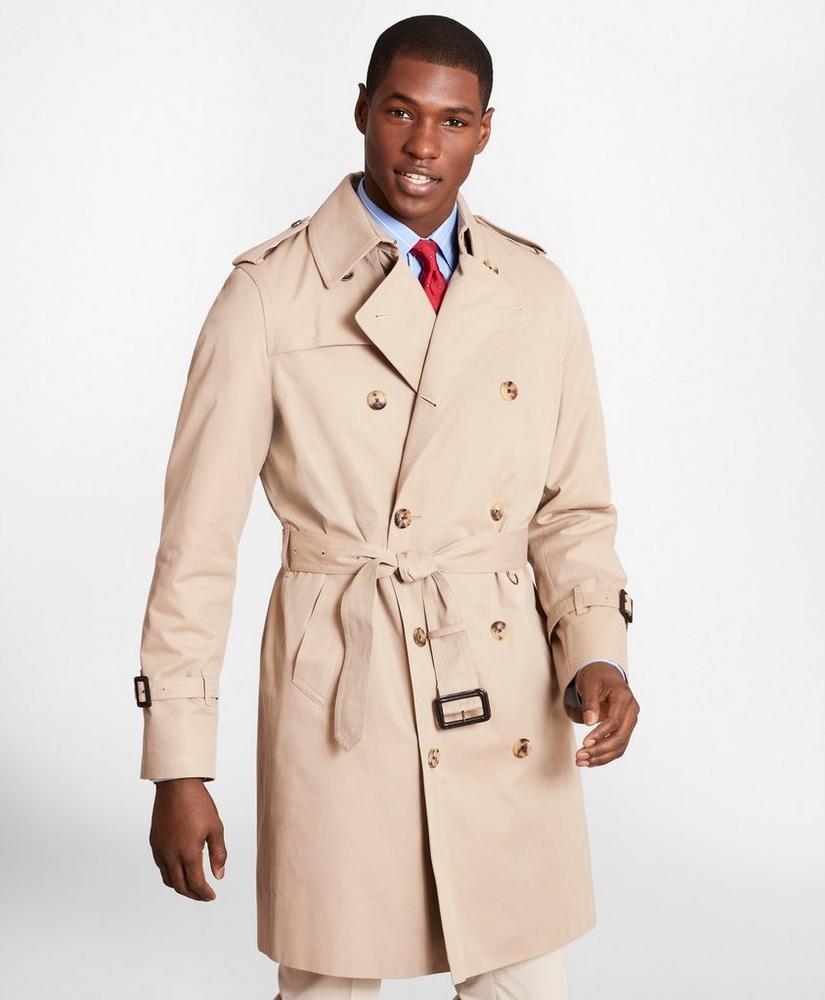 Double-Breasted Khaki Trench, image 2