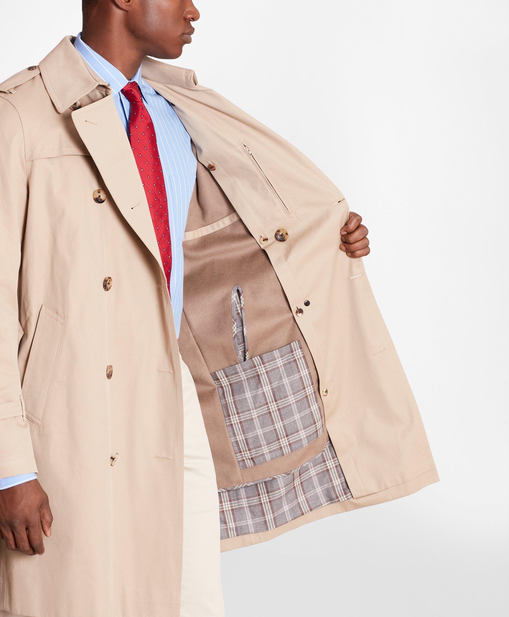 Brooks brothers trench clearance coats