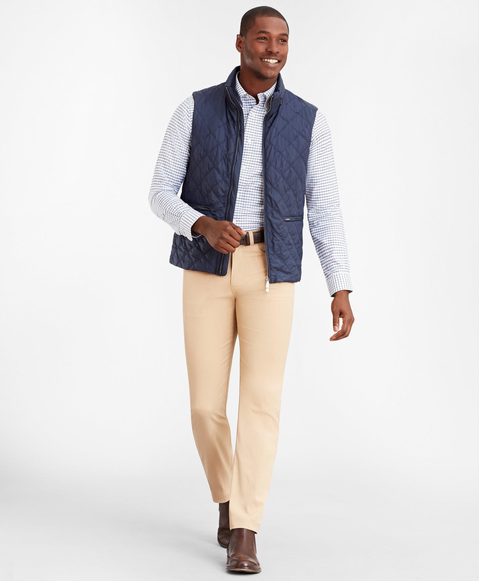 Brooks brothers shop diamond quilted vest