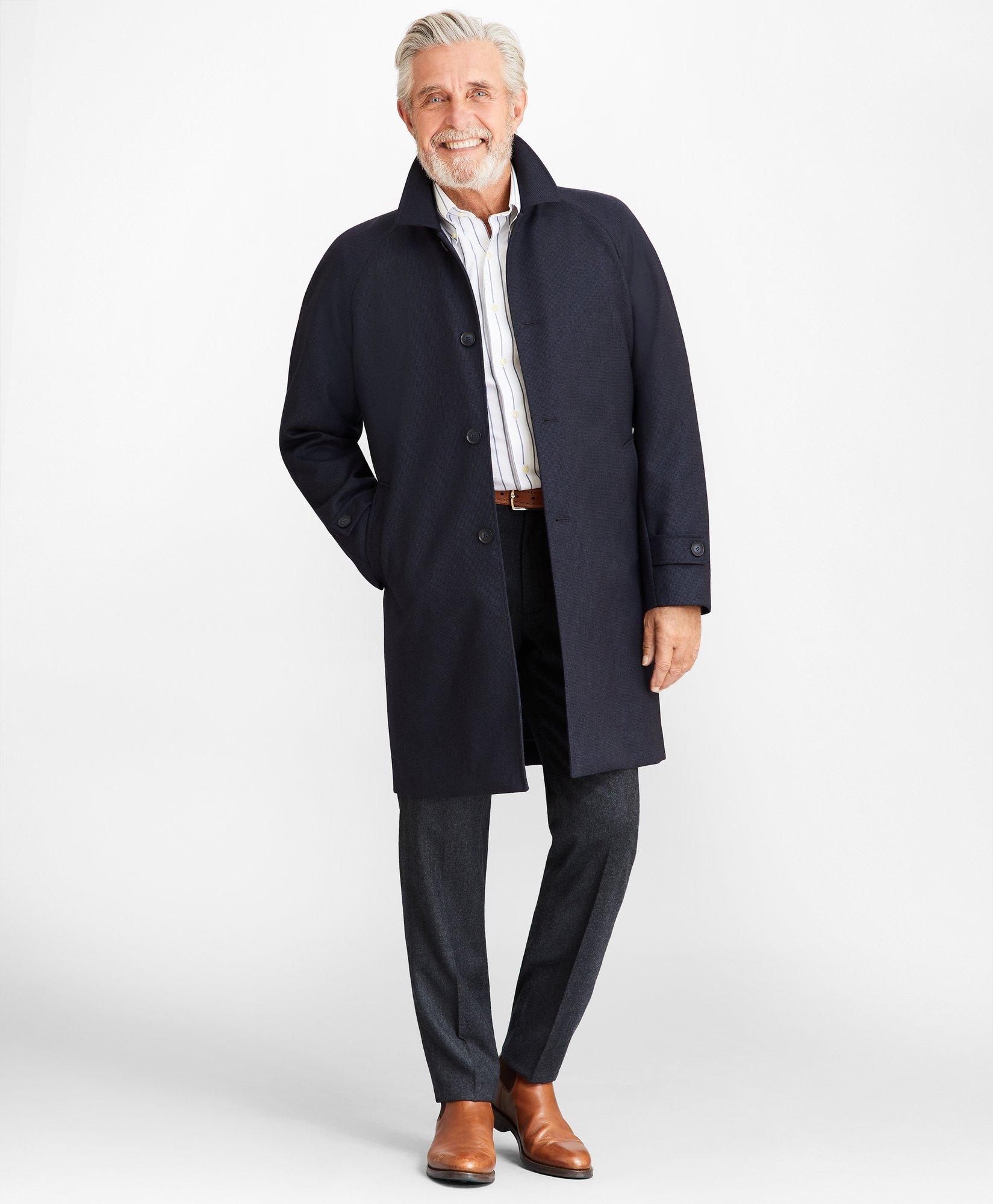 Brooks brothers trench coat on sale mens