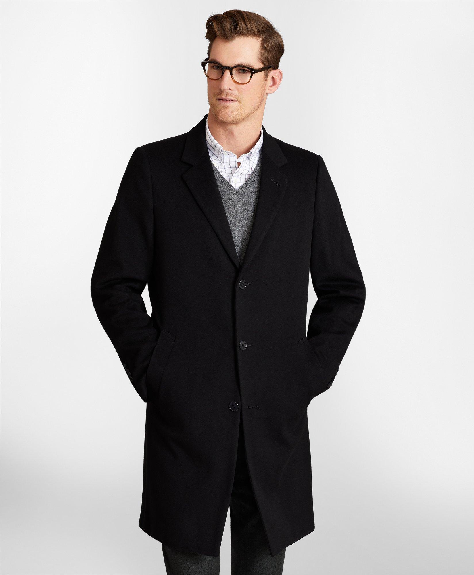 Double Faced Wool Top Coat – Brooks Brothers Canada