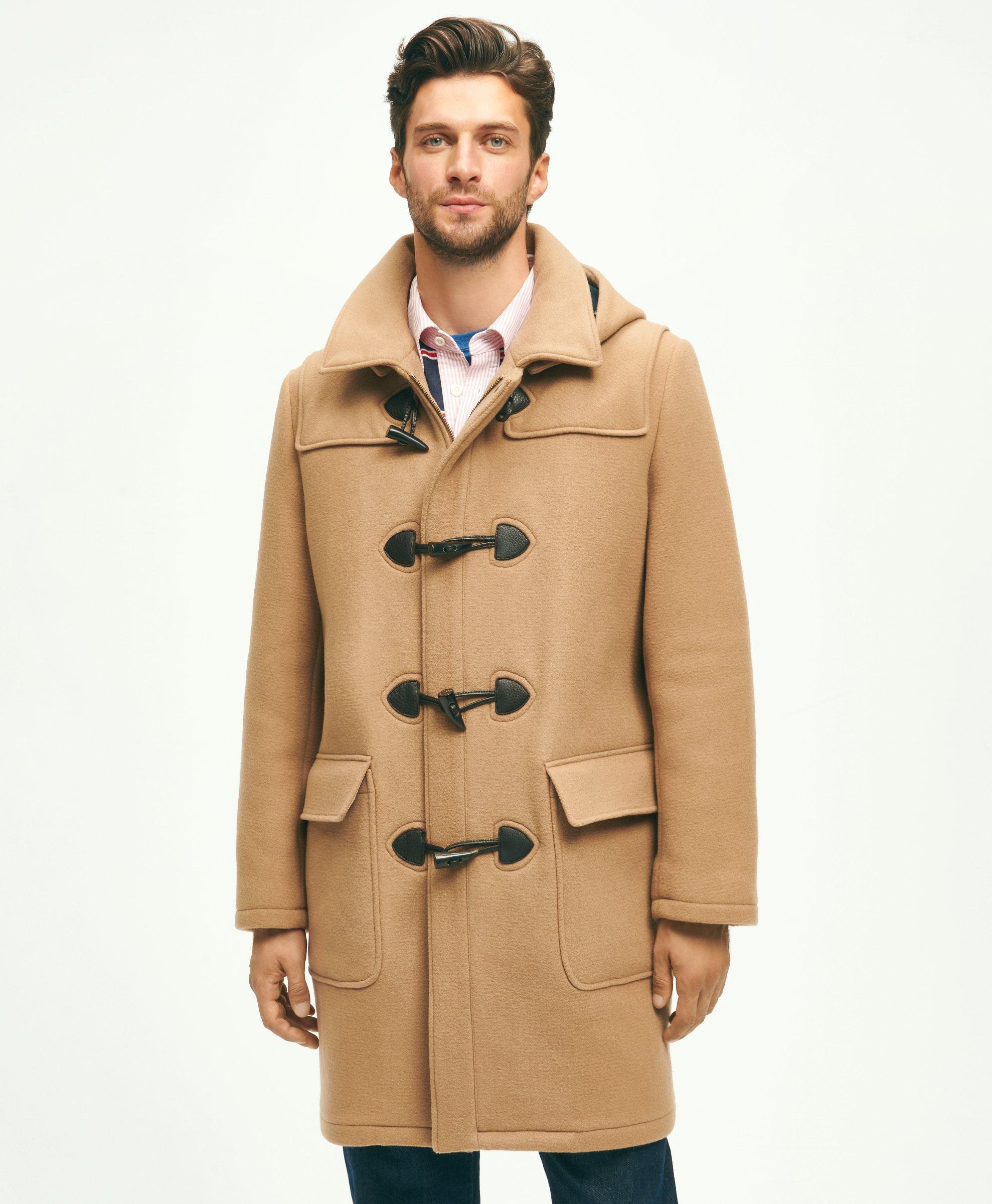 Wool Duffle Coat  brooks brothers