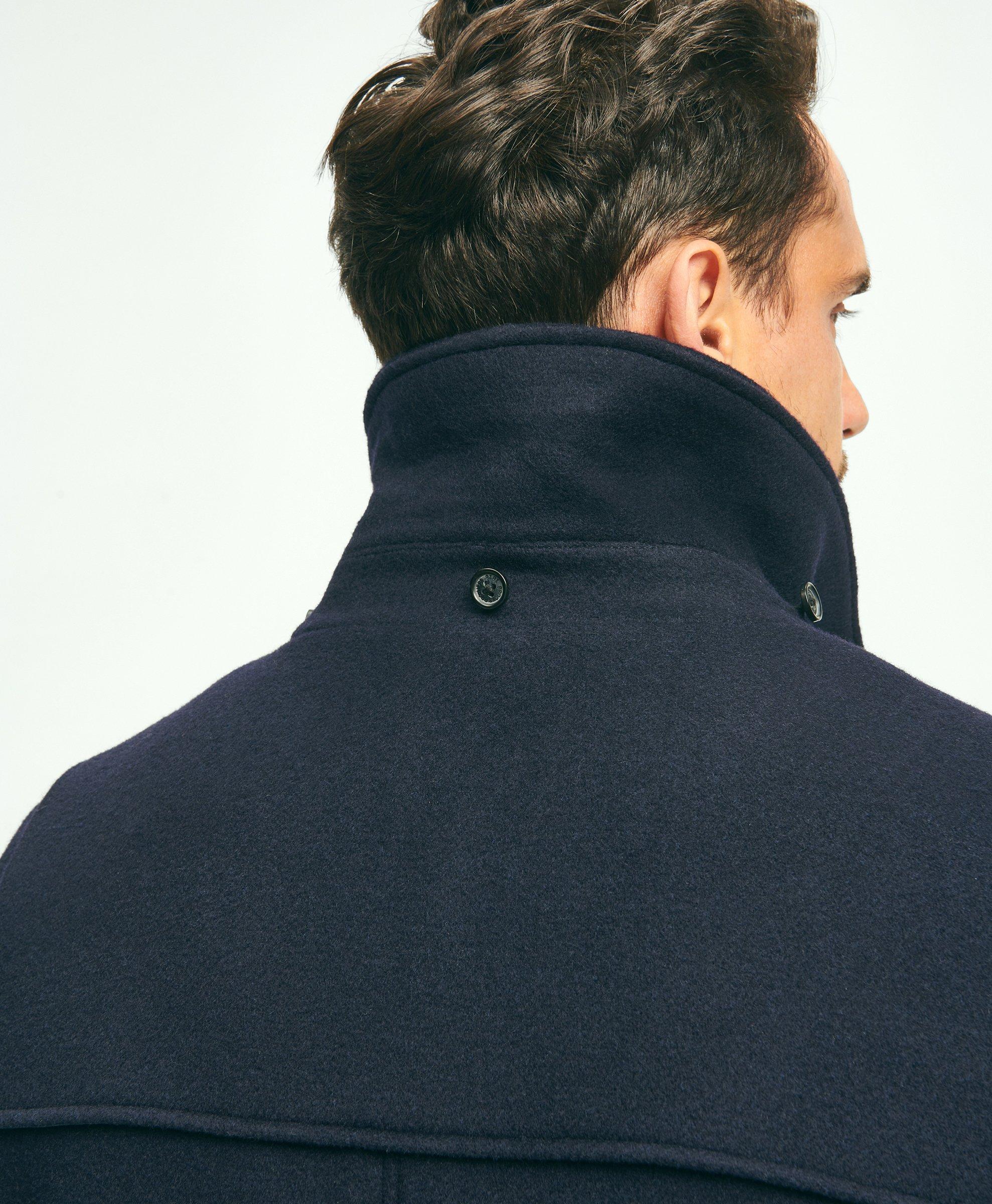 Mens navy 2024 wool jacket