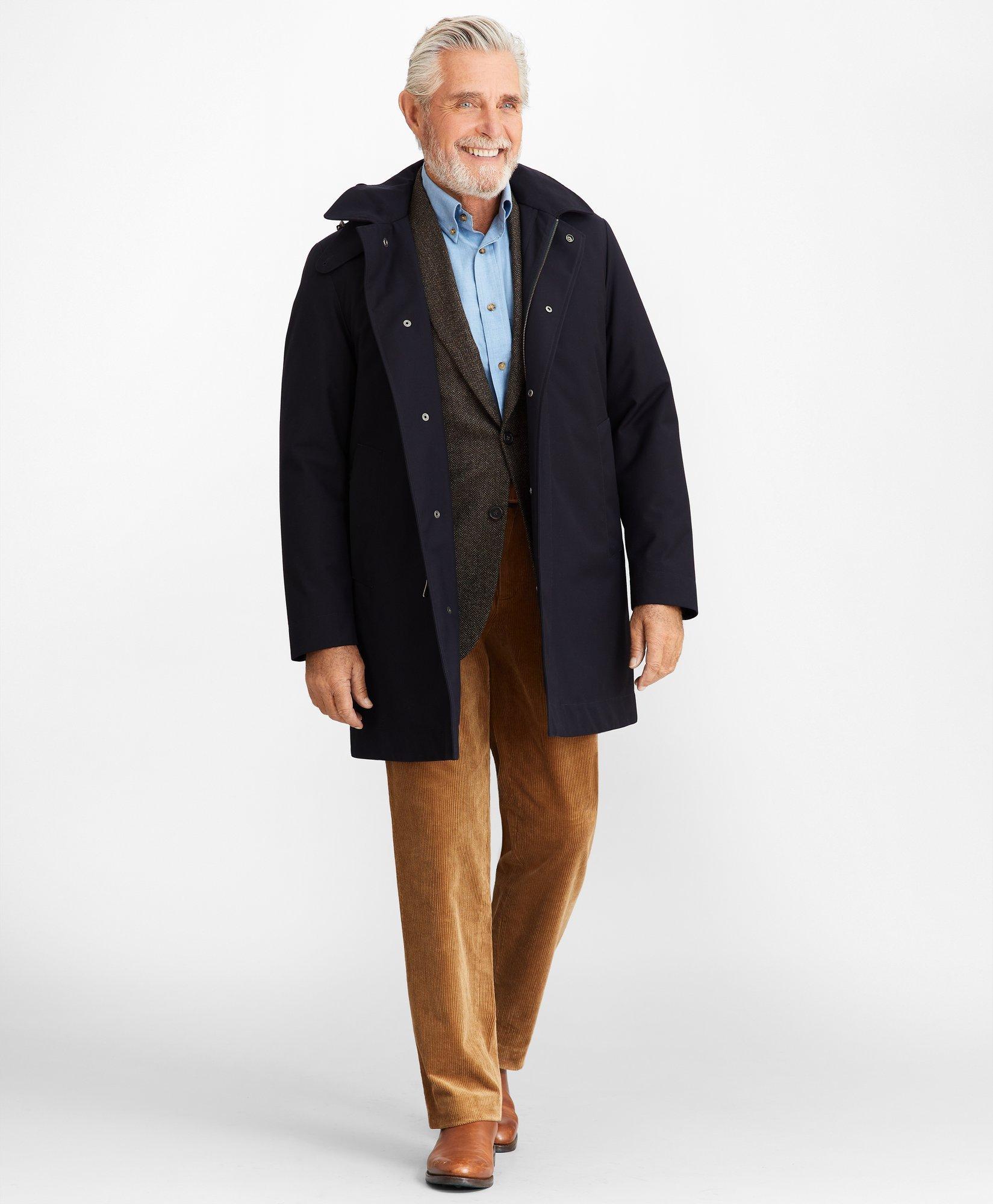 Twill topcoat discount