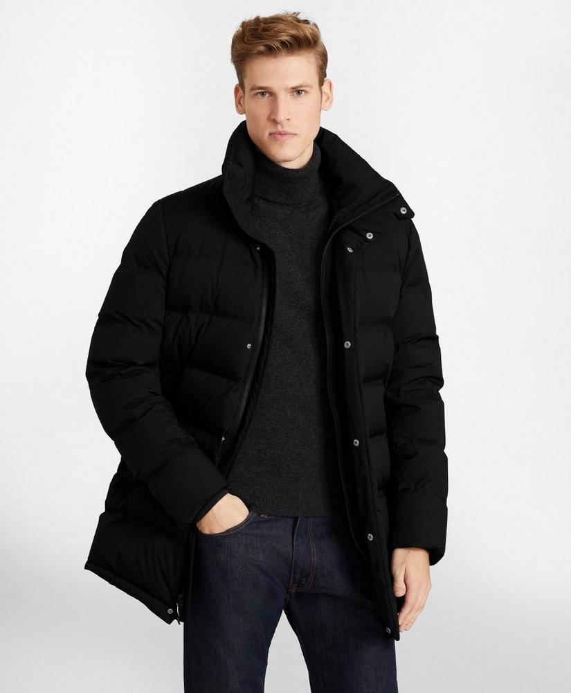 Quilted Down Long Puffer Coat