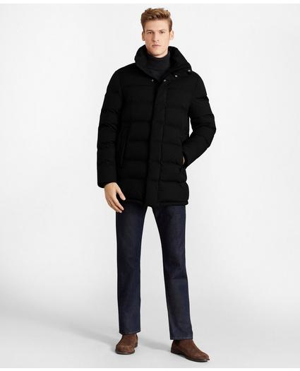 Quilted Down Long Puffer Coat, image 3