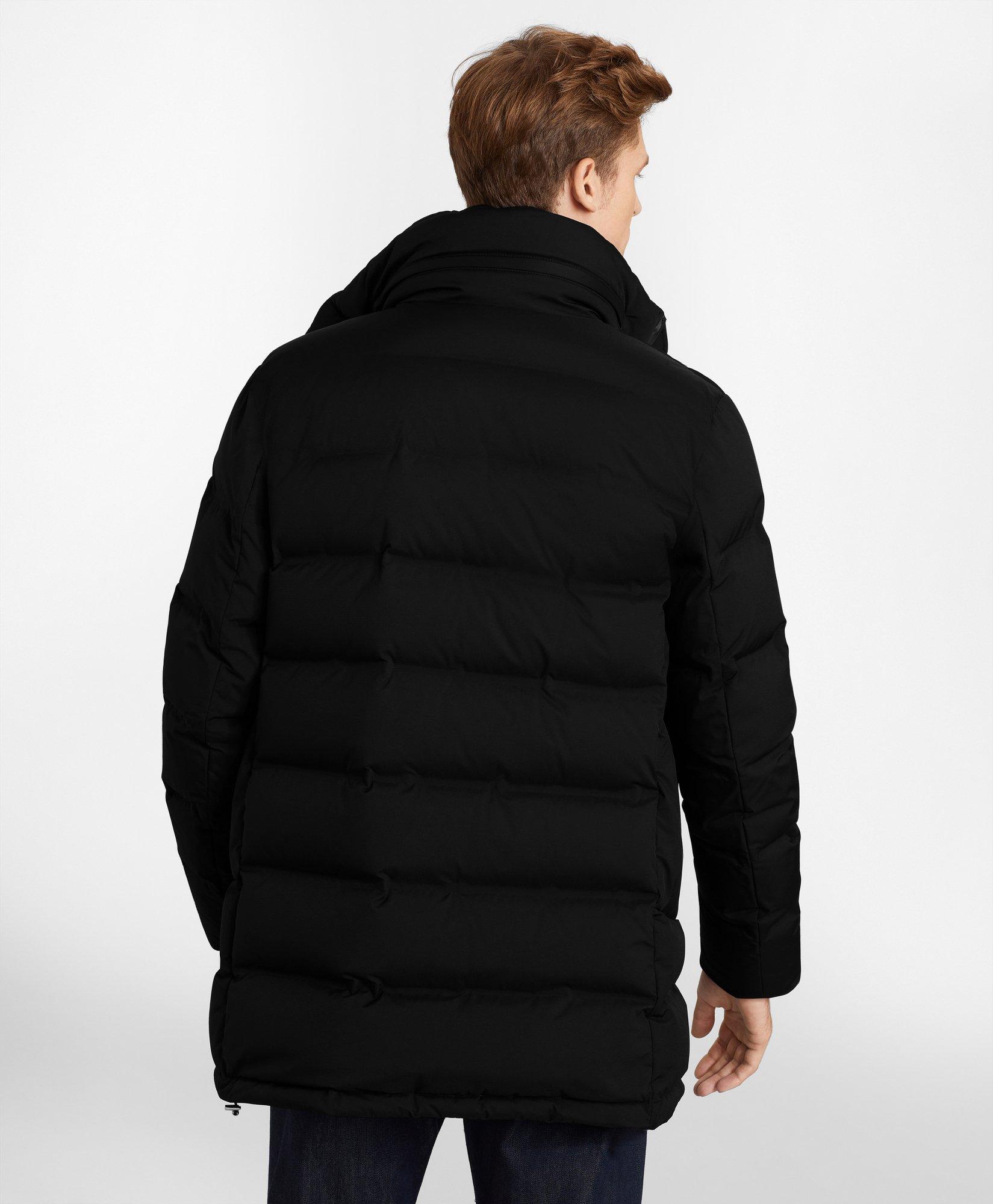 Quilted Down Long Puffer Coat