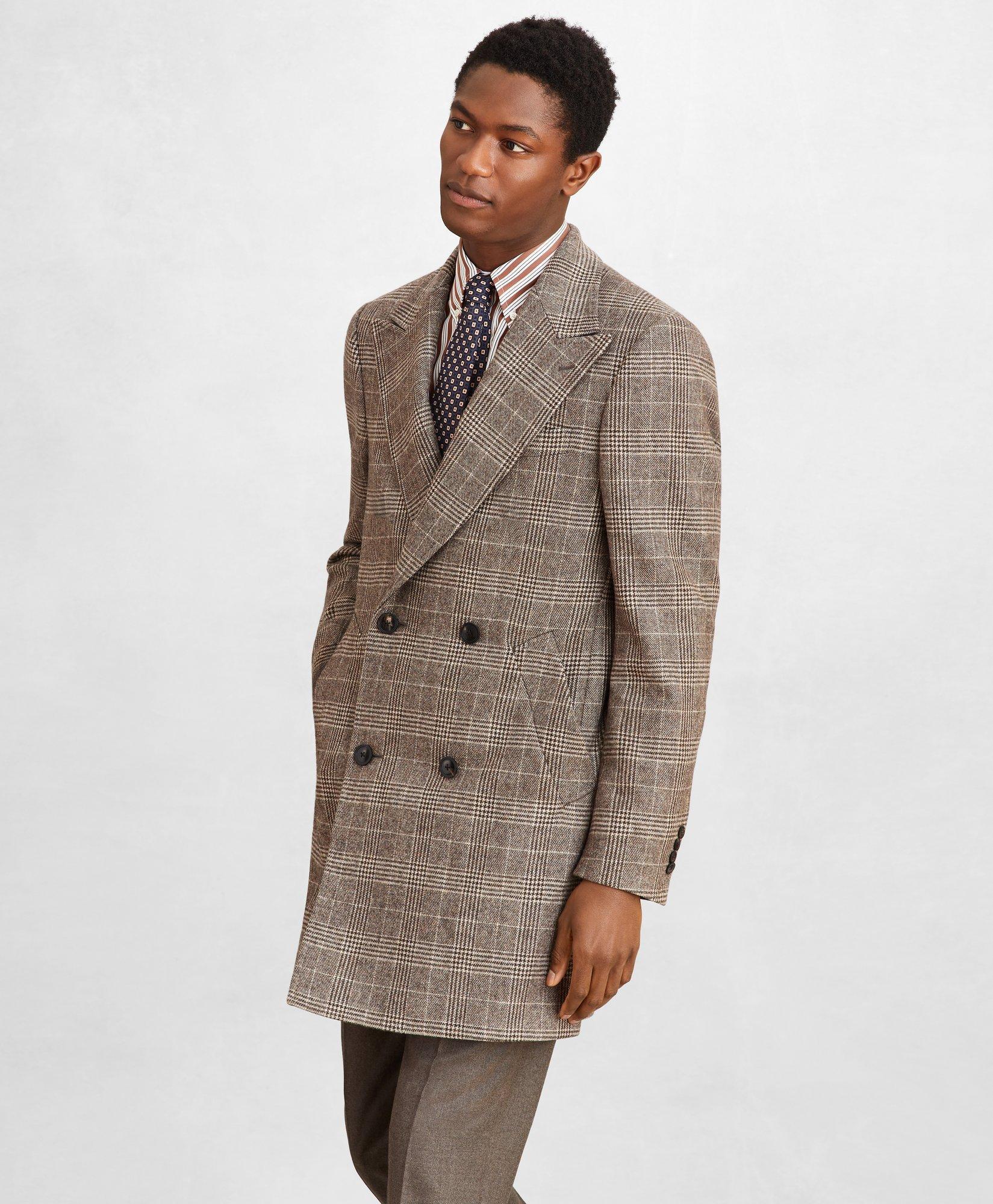 Brooks brothers sales herringbone topcoat