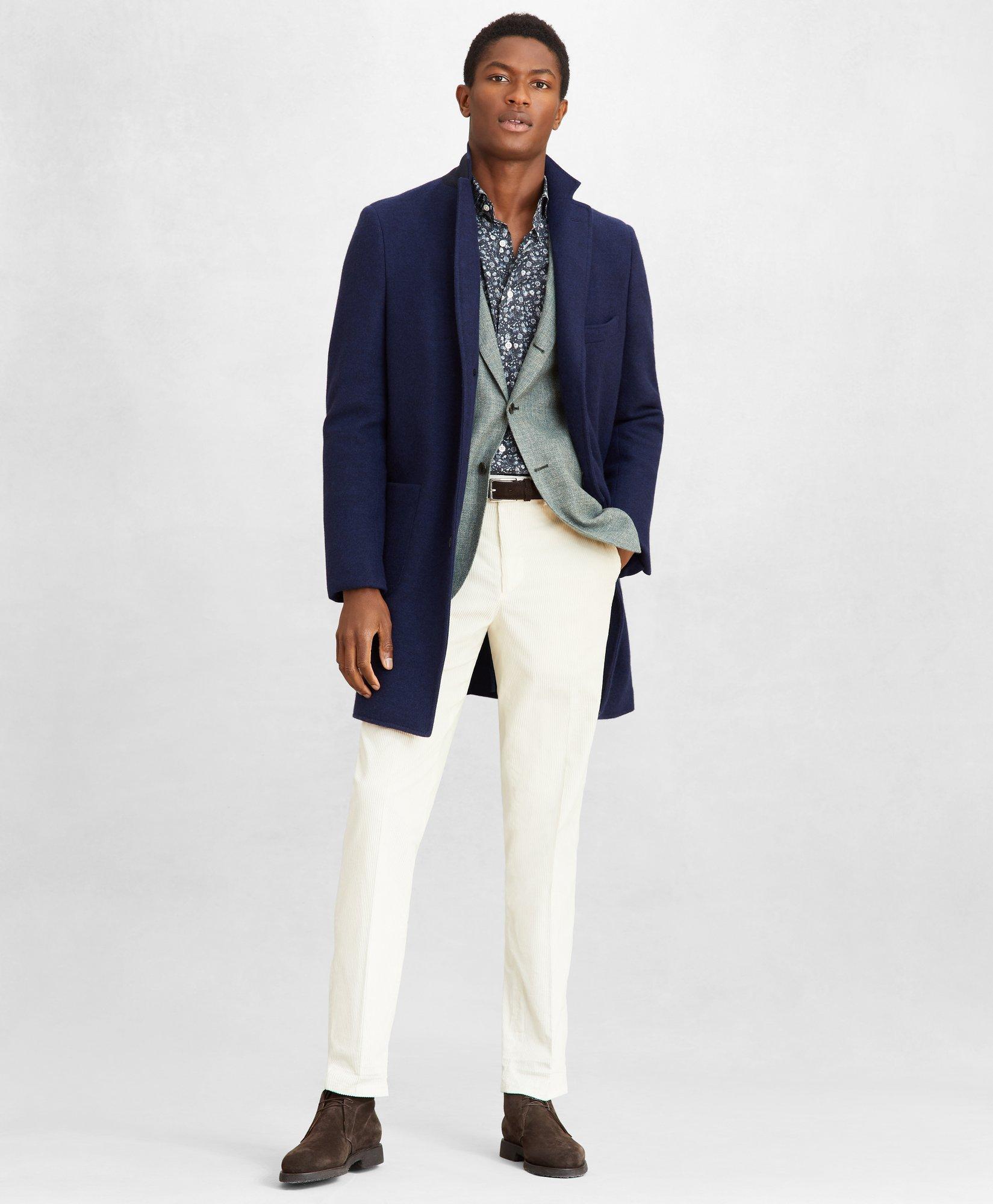 J crew clearance wool cashmere topcoat