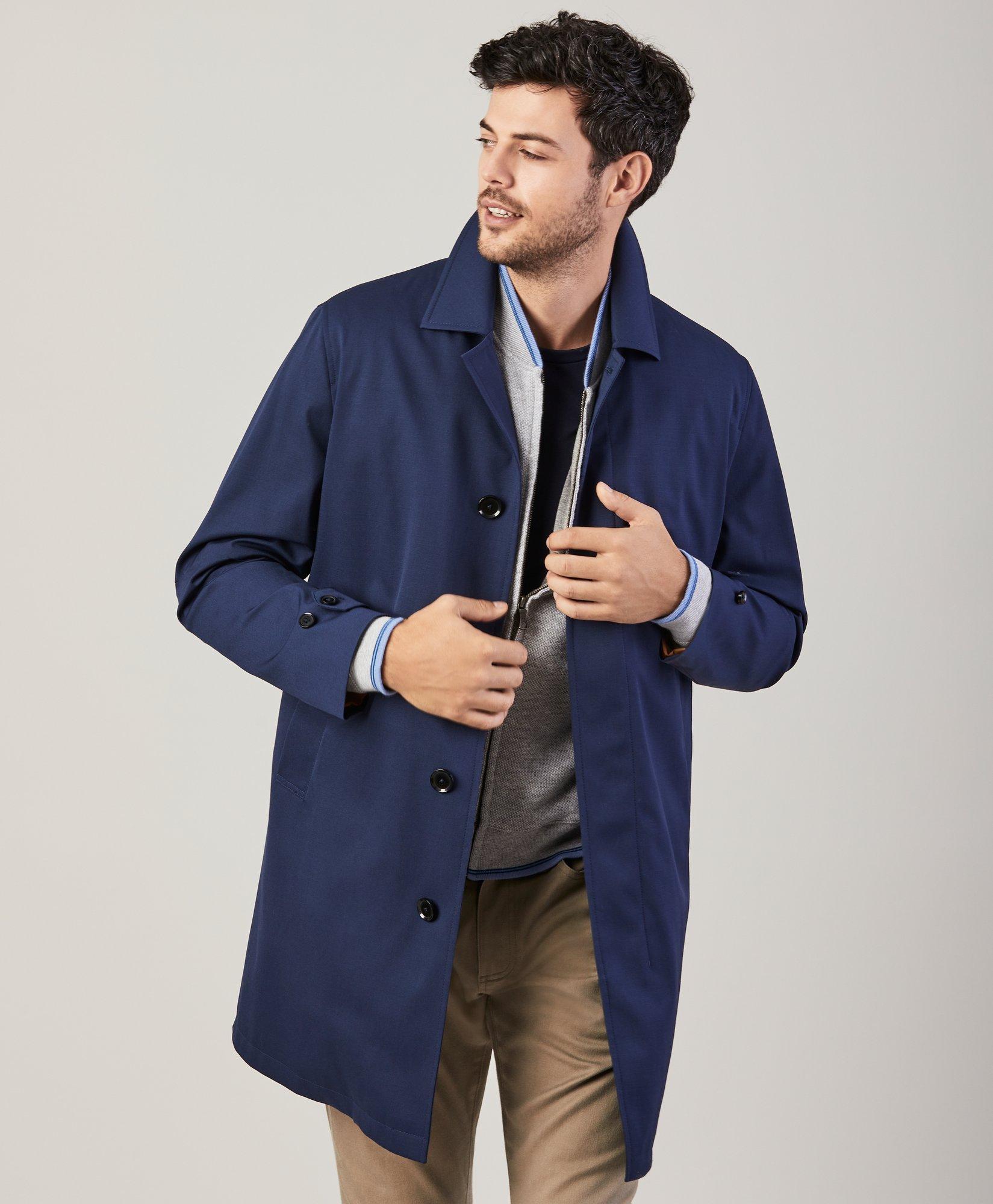 WaterRepellent Cordura Trench Coat