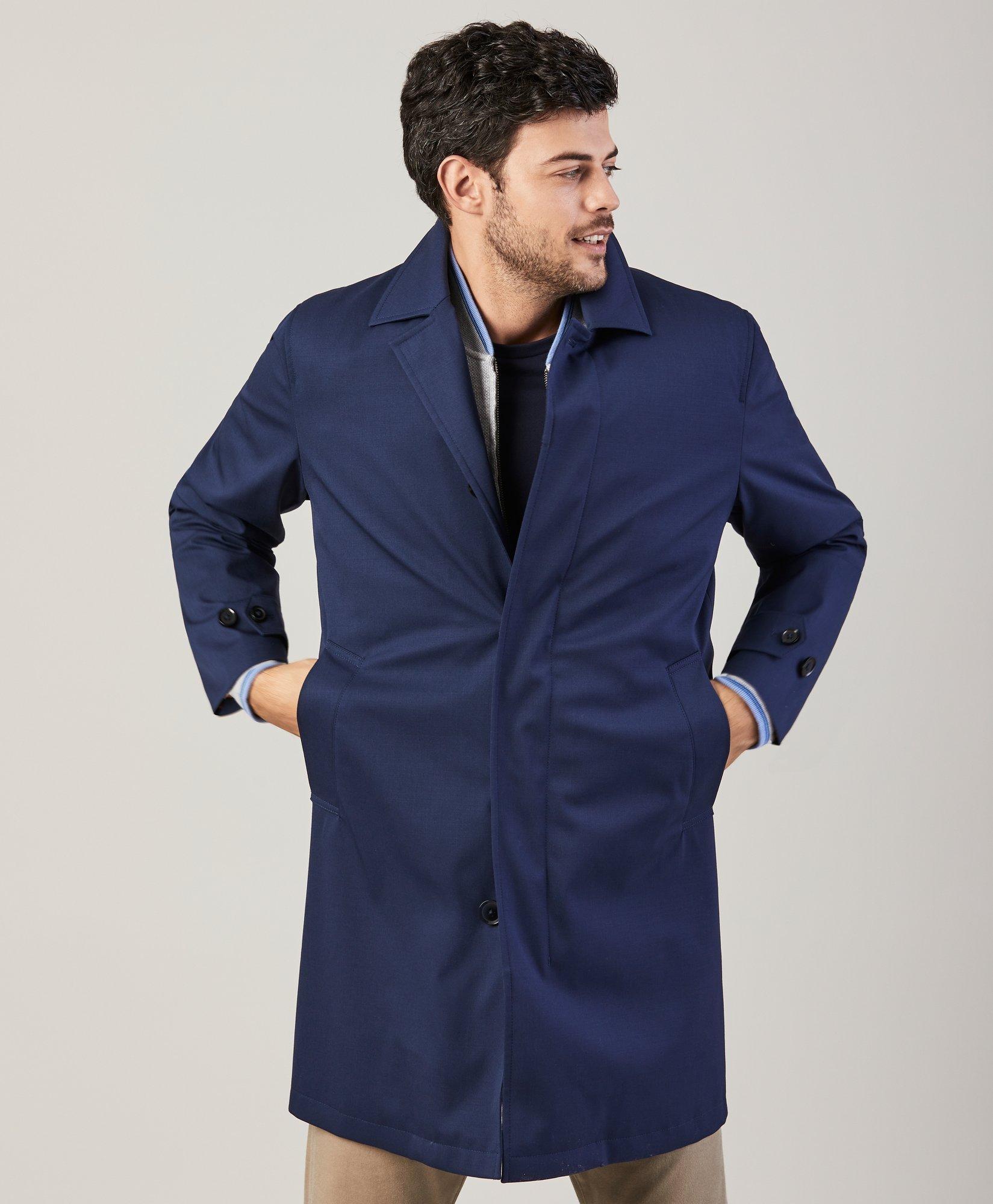 Water-Repellent Cordura Trench Coat