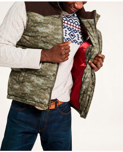 Quilted Camouflage Vest, image 3
