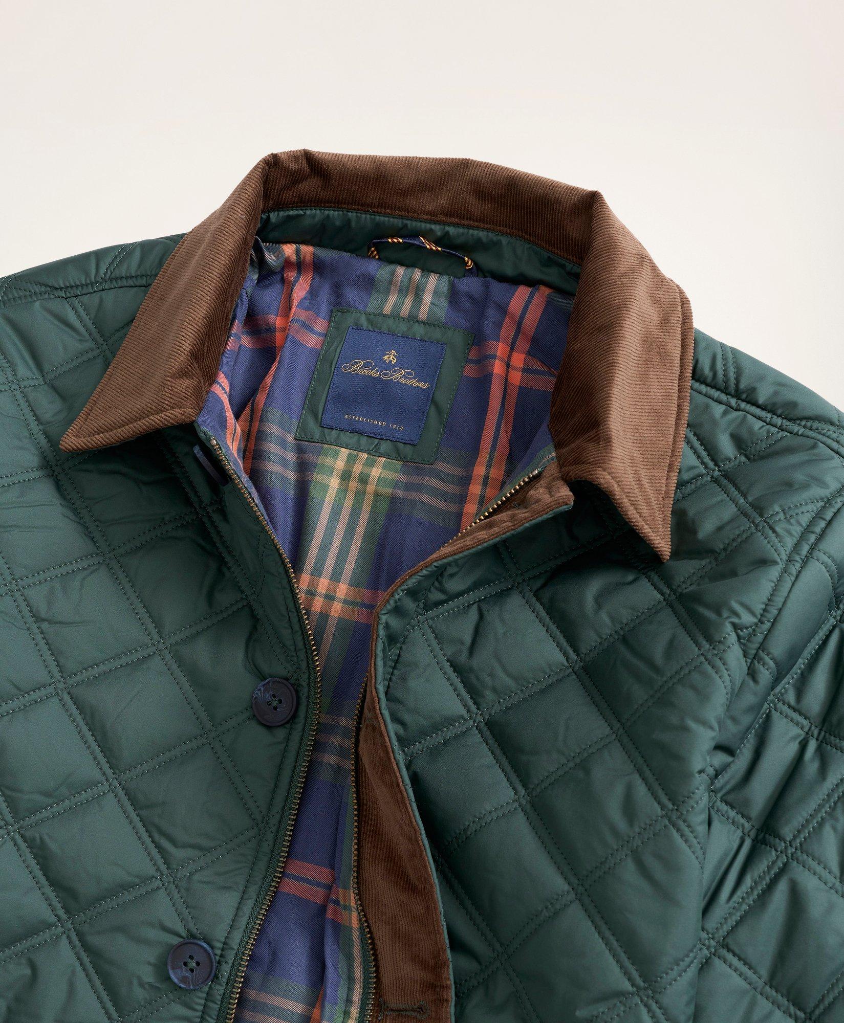 Brooks brothers quilted walking clearance coat