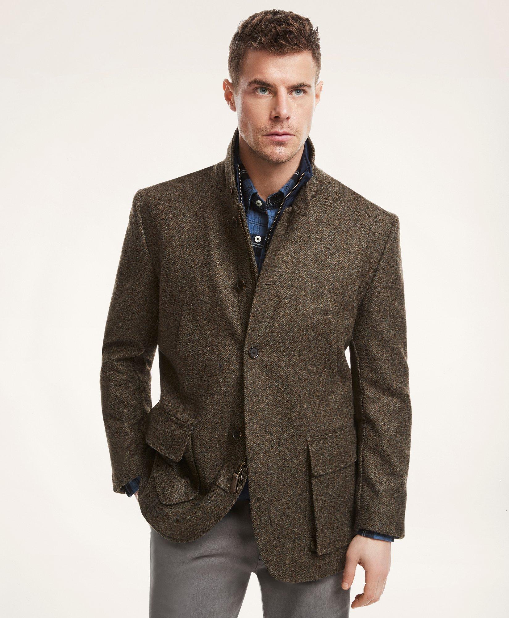 Three-in-One Tweed Jacket, 57% OFF